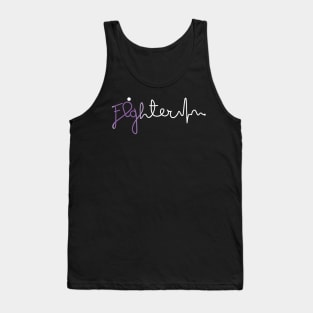 Fighter- Domestic Violence Gifts Domestic Violence Awareness Tank Top